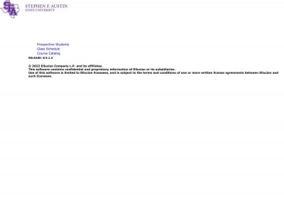 User Login - SFASU WWW Information System User Login - SFASU WWW Information System