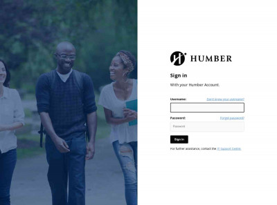 Humber Central Authentication Service Humber Central Authentication Service