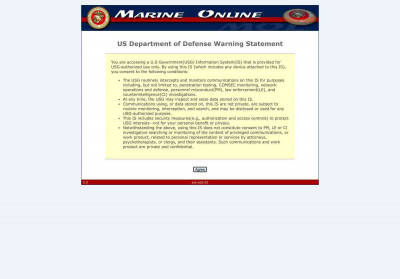 DOD Consent - Marine Online - Marines.mil DOD Consent - Marine Online - Marines.mil