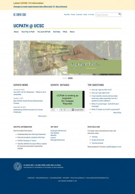 Where can I find help? - UCPath @ UCSC - UC Santa Cruz Where can I find help? - UCPath @ UCSC - UC Santa Cruz
