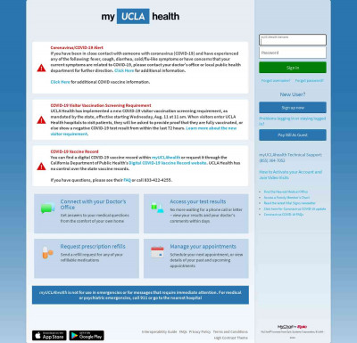 Login Page - myUCLAhealth Login Page - myUCLAhealth