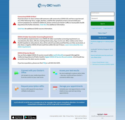 myHealth - Login Page - UCLA myHealth - Login Page - UCLA