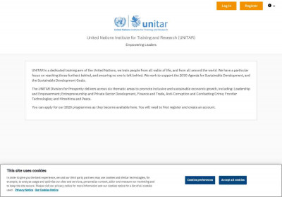 Log in - United Nations Institute for Training and Research ... Log in - United Nations Institute for Training and Research ...