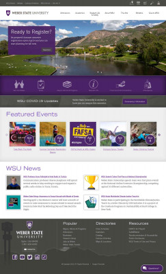 WSU Online - Weber State University WSU Online - Weber State University