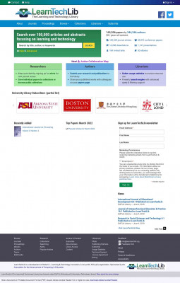 Moodle - Learning & Technology Library (LearnTechLib) Moodle - Learning & Technology Library (LearnTechLib)