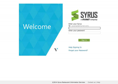 Syrus Restaurant Information Services Syrus Restaurant Information Services