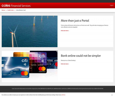Signin - Coles Financial Services Signin - Coles Financial Services
