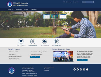 COMSATS University Islamabad, Virtual Campus: Home COMSATS University Islamabad, Virtual Campus: Home