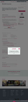 My Health Connection - Login Page My Health Connection - Login Page