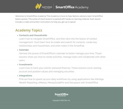 SmartOffice for FAs - Ebix SmartOffice for FAs - Ebix
