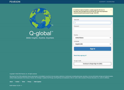 Q-global Self Registration Q-global Self Registration