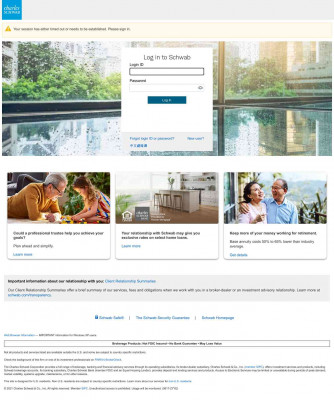 Charles Schwab Login Charles Schwab Login