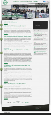 Professional Aviation Safety Specialists, AFL-CIO Professional Aviation Safety Specialists, AFL-CIO