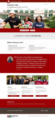 Hoosier Link A Collaboration with Ivy Tech : Indiana University ... Hoosier Link A Collaboration with Ivy Tech : Indiana University ...