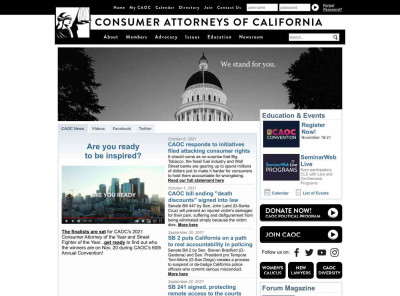 Subscribe to TrialSmith - Consumer Attorneys of California Subscribe to TrialSmith - Consumer Attorneys of California