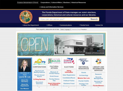 Information for Users - Florida Department of State Information for Users - Florida Department of State