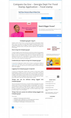 Compass.Ga.Gov – Georgia Dept For Food Stamp Application ... Compass.Ga.Gov – Georgia Dept For Food Stamp Application ...
