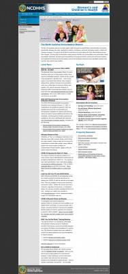 North Carolina Immunization Registry ... North Carolina Immunization Registry ...