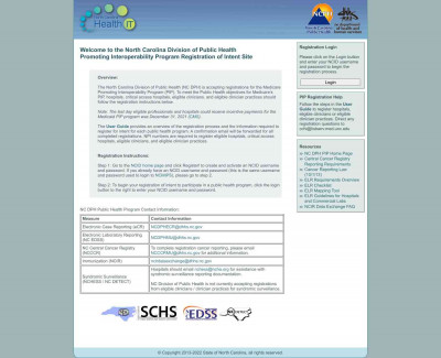 Welcome to the NC DPH Meaningful Use / Promoting ... Welcome to the NC DPH Meaningful Use / Promoting ...