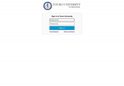 Login - TUW Student Portal - Touro University Worldwide Login - TUW Student Portal - Touro University Worldwide