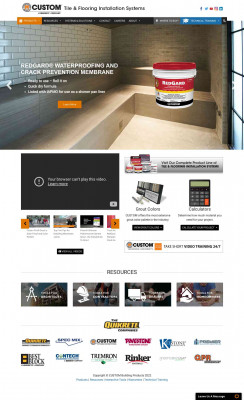 CUSTOM Building Products: Tile and Flooring Installation ... CUSTOM Building Products: Tile and Flooring Installation ...