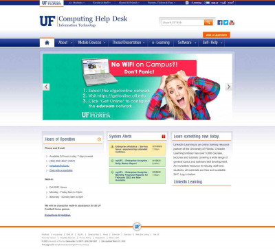 Computing Help Desk » University of Florida Computing Help Desk » University of Florida
