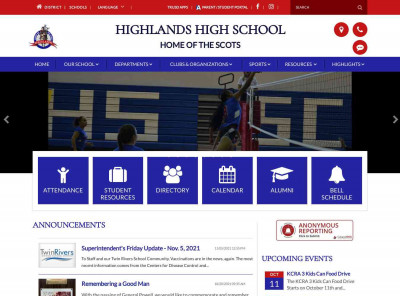 Highlands High Home Highlands High Home