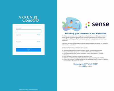 AkkenCloud: Customer Login AkkenCloud: Customer Login