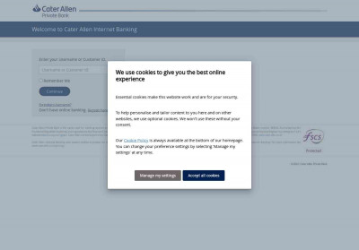 Cater Allen Mobile Banking Cater Allen Mobile Banking