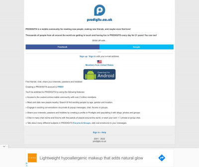 Sign in to Prodigits! Sign in to Prodigits!