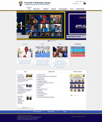 UTech, Ja - Summary of Undergraduate Courses of Study Non ... UTech, Ja - Summary of Undergraduate Courses of Study Non ...