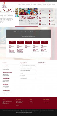 Valley Christian Schools / Homepage Valley Christian Schools / Homepage