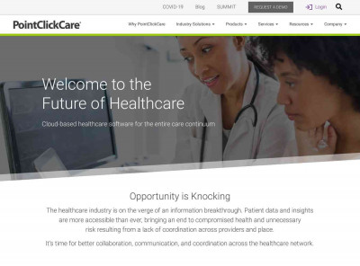 PointClickCare: Cloud-Based Healthcare Software Provider PointClickCare: Cloud-Based Healthcare Software Provider