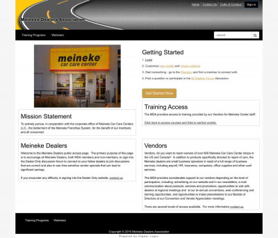 Members - Login - Meineke Dealers Association Members - Login - Meineke Dealers Association