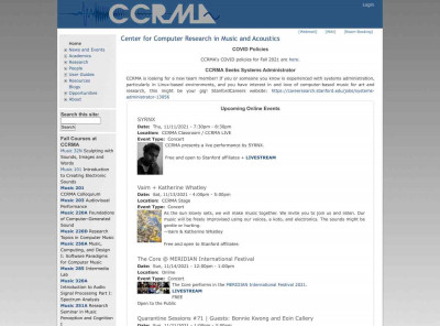 CCRMA JACK CCRMA JACK