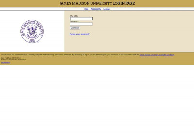 JMU MyMadison - James Madison University JMU MyMadison - James Madison University