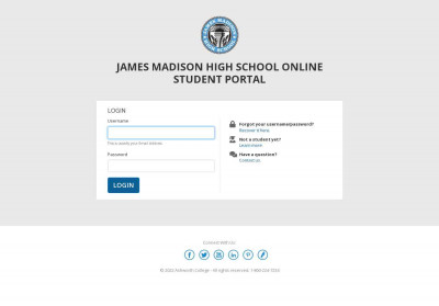 Welcome to James Madison High School | Student Portal Welcome to James Madison High School | Student Portal