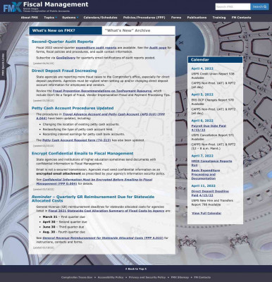 CAPPS - FMX | Fiscal Management CAPPS - FMX | Fiscal Management