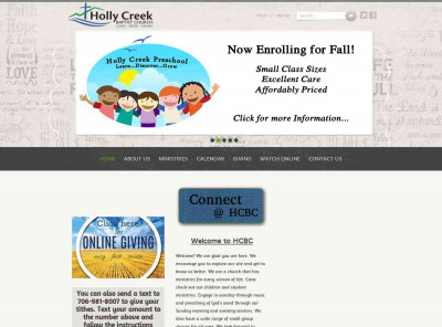 Watch Online - Holly Creek Church Watch Online - Holly Creek Church