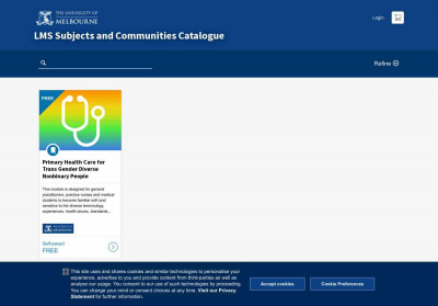 University of Melbourne's Catalogue LMS Subjects and ... University of Melbourne's Catalogue LMS Subjects and ...