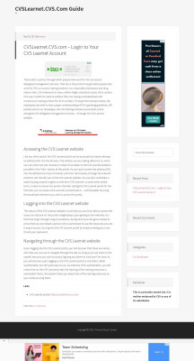 CVSLearnet.CVS.com – Login to Your CVS Learnet Account CVSLearnet.CVS.com – Login to Your CVS Learnet Account