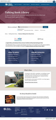 BARD Policy - Montana Talking Book Library BARD Policy - Montana Talking Book Library