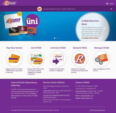 Pay Invoices or Citations - E-PASS - Central Florida ... Pay Invoices or Citations - E-PASS - Central Florida ...