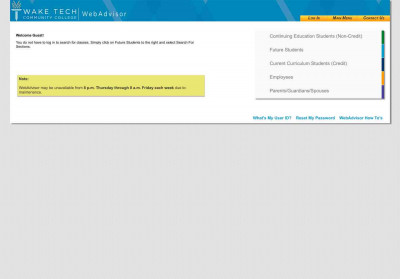 Web Advisor Web Advisor