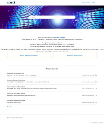 StratX Simulations Help-desk ! - Zendesk StratX Simulations Help-desk ! - Zendesk