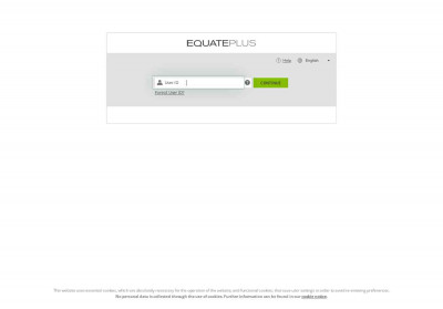 EquatePlus Login User ID EquatePlus Login User ID