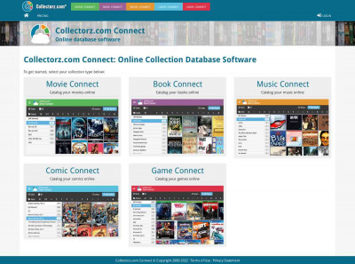 Online database software » Collectorz Connect Online database software » Collectorz Connect