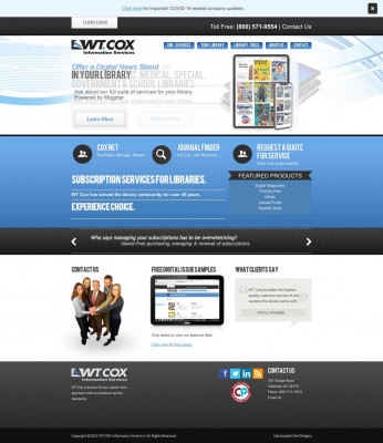 WT Cox | Subscription Services for Schools, Libraries ... WT Cox | Subscription Services for Schools, Libraries ...
