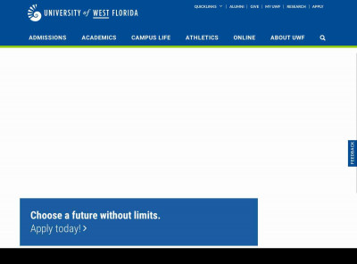 University of West Florida: Home University of West Florida: Home