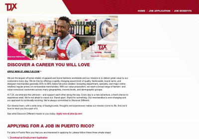 Welcome to TJXjobs.com | The TJX Companies, Inc. Welcome to TJXjobs.com | The TJX Companies, Inc.